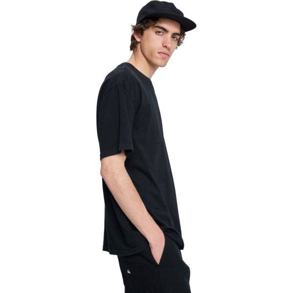 2026 Quiksilver Mens Quikglobe Short Sleeve Tee EQYZT08295 - Black